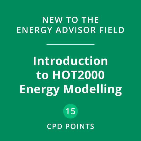 Introduction to HOT2000 Energy Modelling – CHBA-BC