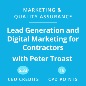 Peter Troast: Lead Generation and Digital Marketing for Contractors